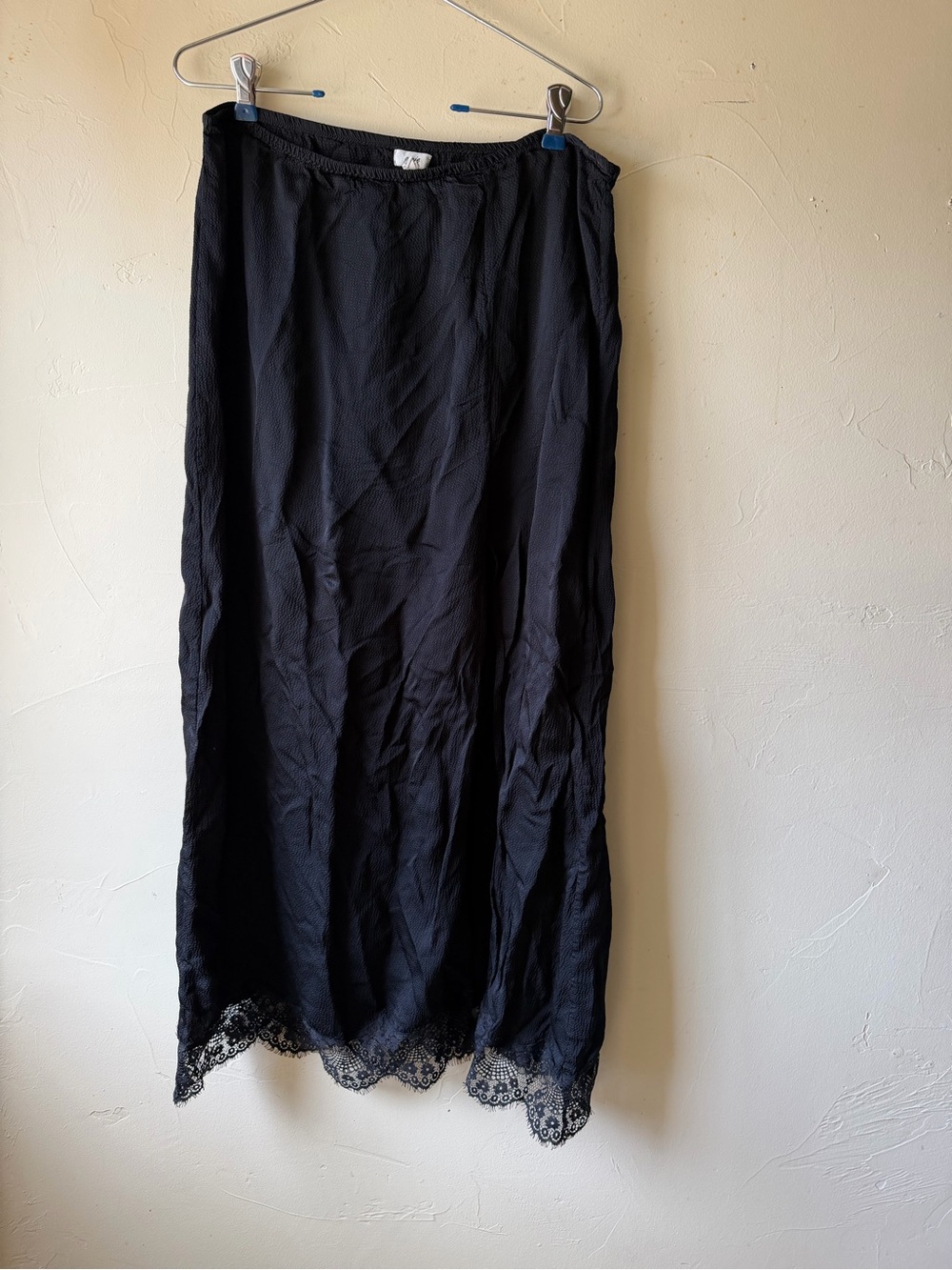 Black Slip Skirt